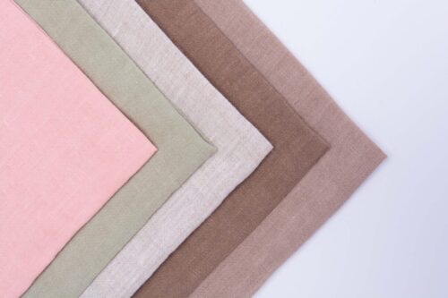 100% Linen Fabric for Clothing | 167gsm | Breathable & Soft | Stone Washed for Vintage Look | Ideal for Shirts, Pants, Suits #4816