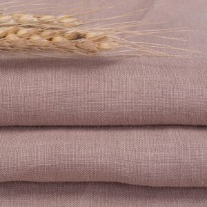 Linen stone wahshed fabric stone washed 100% linen fabric #4816 for shirts and pants