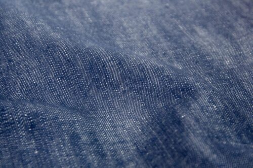5626 (3) 55%Linen 45%Cotton 230gsm Denim Fabric - No Fading Washed Material for Jeans - High Quality Clothing Textile #5626