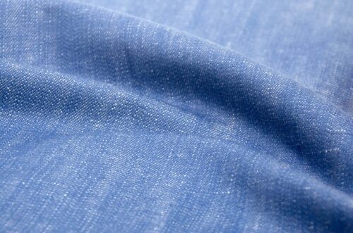 5626 (4) 55%Linen 45%Cotton 230gsm Denim Fabric - No Fading Washed Material for Jeans - High Quality Clothing Textile #5626