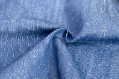 5626 (7) 55%Linen 45%Cotton 230gsm Denim Fabric - No Fading Washed Material for Jeans - High Quality Clothing Textile #5626