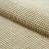 5632 (6) Washed Ramie Cotton Houndstooth Textile 262g Slightly Brushed Surface Natural Comfortable Ramie Fabric #5632