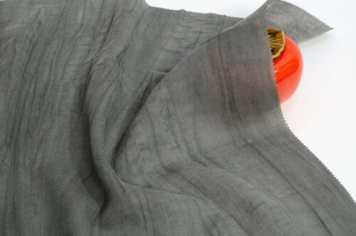 8062 (21) Breathable Ramie Tencel Twill Fabric 90g Lightweight and Textured Ramie Tencel Fabric for Spring Summer Clothing #8062