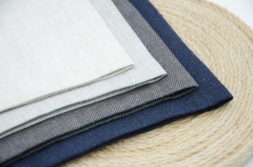 1222 (26) 100% Pure Linen Fabric for Spring & Autumn – 135cm Width, 192g Weight, Ideal for Fashion Designers #1222