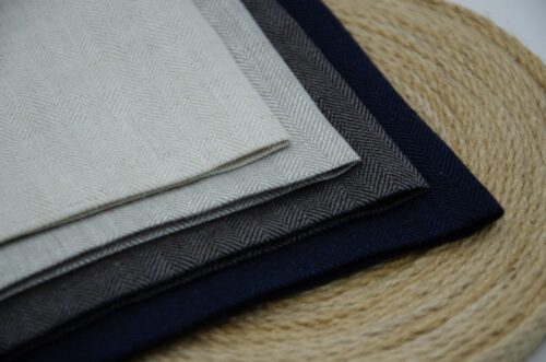 1222 (27) 100% Pure Linen Fabric for Spring & Autumn – 135cm Width, 192g Weight, Ideal for Fashion Designers #1222