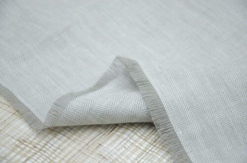 1222 (41) 100% Pure Linen Fabric for Spring & Autumn – 135cm Width, 192g Weight, Ideal for Fashion Designers #1222