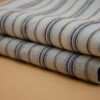 1229 (29) Best-Selling 100% Linen Yarn-Dyed Striped Fabric for Women’s Fashion – 135cm Width, 186g Weight, UV-Resistant & Antibacterial for Spring & Autumn #1229