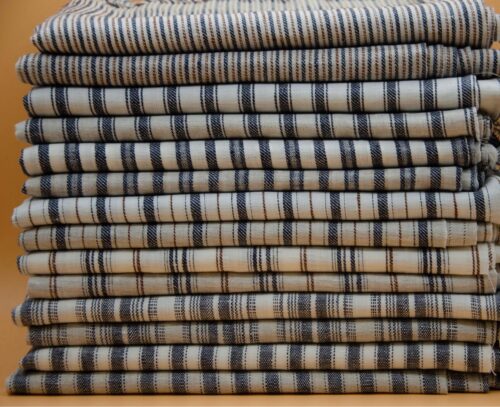 1229 (46) Best-Selling 100% Linen Yarn-Dyed Striped Fabric for Women’s Fashion – 135cm Width, 186g Weight, UV-Resistant & Antibacterial for Spring & Autumn #1229