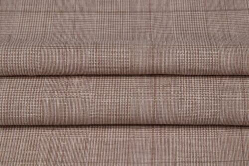 1231 (4) Breathable 100% Linen Fabric for Spring & Summer – 135cm Width, 126g Weight, Perfect for Shirts & Skirts #1231