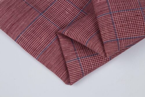 1231 (6) Breathable 100% Linen Fabric for Spring & Summer – 135cm Width, 126g Weight, Perfect for Shirts & Skirts #1231