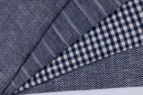 1235 (14) Medium-Weight 100% Linen Fabric for Spring & Autumn – 135cm Width, 190g Weight, Ideal for Transitional Seasons #1235