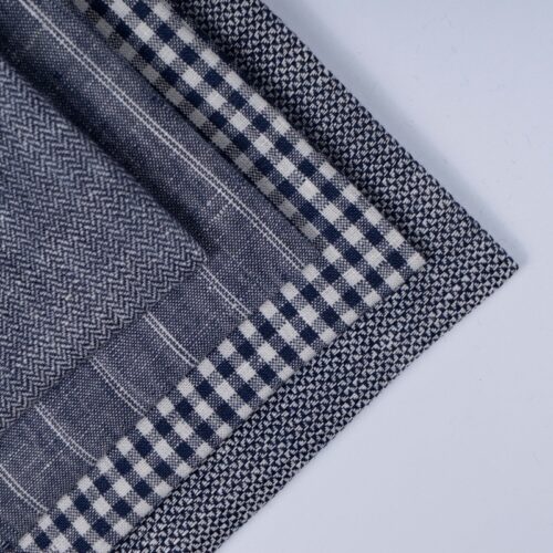 1235 主图 Medium-Weight 100% Linen Fabric for Spring & Autumn – 135cm Width, 190g Weight, Ideal for Transitional Seasons #1235