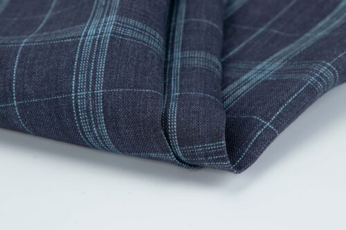 1241 (3) Yarn-Dyed 100% Linen Fabric with Layered Texture – 135cm Width, 140g Weight, Perfect for Spring & Summer Apparel #1241