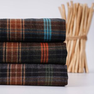 1242 主图 Soft & Breathable 100% Linen Fabric for Spring & Summer – 135cm Width, 147g Weight, Ideal for Casual Wear #1242