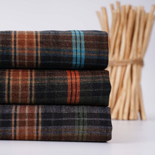1242 主图 Soft & Breathable 100% Linen Fabric for Spring & Summer – 135cm Width, 147g Weight, Ideal for Casual Wear #1242