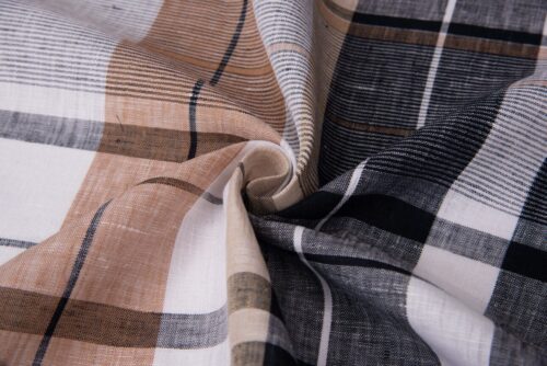 1252 (5) Feather-Light 100% Linen Fabric for Spring & Summer – 135cm Width, 115g Weight, Perfect for Flowy Dresses #1252