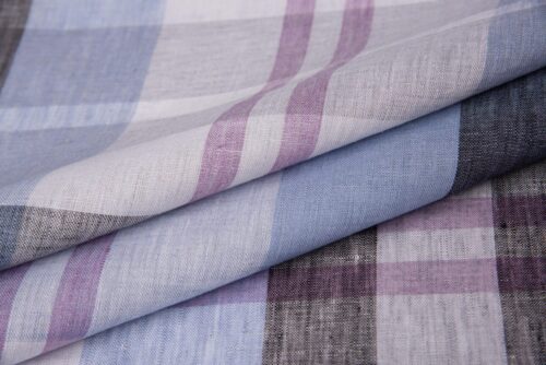 1253 (3) Eco-Friendly 100% Linen Fabric for Spring & Summer – 135cm Width, 114g Weight, Sustainable & Breathable #1253