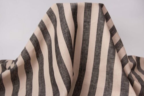 1254 (3) Minimalist 100% Linen Fabric for Spring & Summer – 135cm Width, 113g Weight, Ideal for Modern Designs #1254