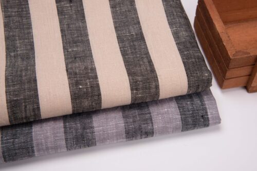 1254 (8) Minimalist 100% Linen Fabric for Spring & Summer – 135cm Width, 113g Weight, Ideal for Modern Designs #1254
