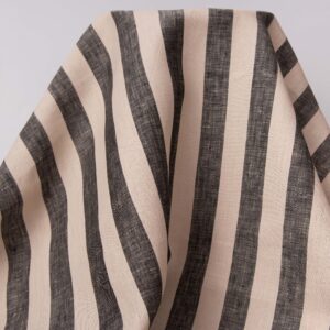 1254 主图 Minimalist 100% Linen Fabric for Spring & Summer – 135cm Width, 113g Weight, Ideal for Modern Designs #1254