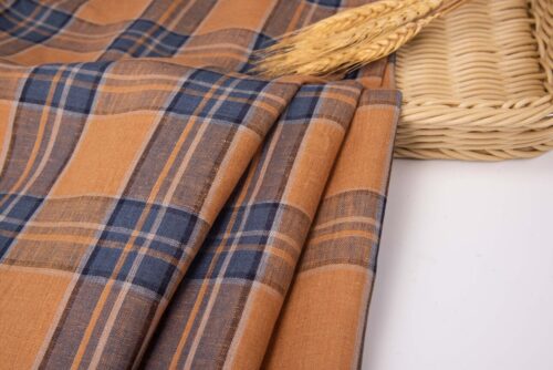 1255 (4) Classic 100% Linen Fabric for Spring & Summer – 135cm Width, 113g Weight, Timeless & Versatile #1255
