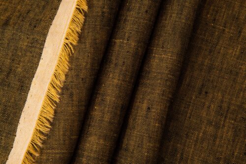 1256 (3) Yarn-Dyed 100% Linen Fabric for Spring, Summer & Autumn – 135cm Width, 160g Weight, Perfect for Pants & Jackets #1256