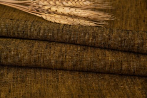 1256 (4) Yarn-Dyed 100% Linen Fabric for Spring, Summer & Autumn – 135cm Width, 160g Weight, Perfect for Pants & Jackets #1256