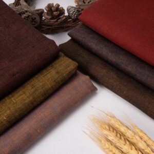 1256 主图 Yarn-Dyed 100% Linen Fabric for Spring, Summer & Autumn – 135cm Width, 160g Weight, Perfect for Pants & Jackets #1256