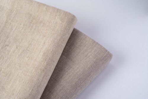 1260 (2) Heavy-Duty 100% Linen Fabric for Autumn & Winter – 137cm Width, 280g Weight, Perfect for Coats & Upholstery #1260