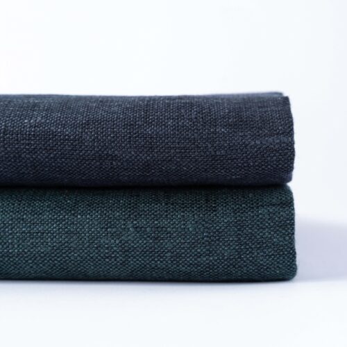 1261 主图 Thick 100% Linen Fabric for Autumn & Winter – 137cm Width, 273g Weight, Ideal for Warm Layering #1261