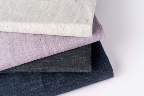 1266 (11) Stretch Linen-Nylon Blend Fabric for Spring & Summer – 135cm Width, 141g Weight, Elastic & Breathable for Shirts & Dresses #1266