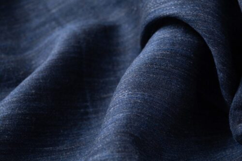 1266 (8) Stretch Linen-Nylon Blend Fabric for Spring & Summer – 135cm Width, 141g Weight, Elastic & Breathable for Shirts & Dresses #1266