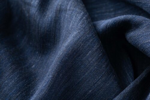 1266 (9) Stretch Linen-Nylon Blend Fabric for Spring & Summer – 135cm Width, 141g Weight, Elastic & Breathable for Shirts & Dresses #1266