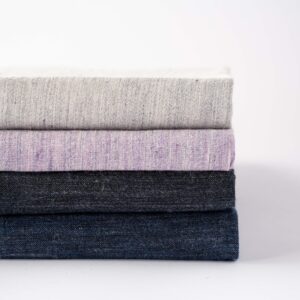 1266 主图 Stretch Linen-Nylon Blend Fabric for Spring & Summer – 135cm Width, 141g Weight, Elastic & Breathable for Shirts & Dresses #1266
