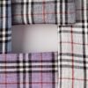 1267 (11) Classic 100% Linen Yarn-Dyed Check Fabric – 135cm Width, 149g Weight, Antibacterial & Breathable for Spring & Summer #1267