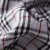 1267 (6) Classic 100% Linen Yarn-Dyed Check Fabric – 135cm Width, 149g Weight, Antibacterial & Breathable for Spring & Summer #1267
