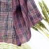 1276 (3) Breathable 100% Linen Fabric with Vintage Checks – 135cm Width, 122g Weight, Ideal for Spring & Summer Shirts & Pants #1276
