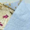 1278 (12) French Linen Yarn-Dyed Fabric for Spring & Summer – 135cm Width, 126g Weight, Eco-Friendly & Stylish #1278