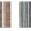 1279 Colorful Striped 100% Linen Fabric for Spring & Summer – 135cm Width, 116g Weight, Perfect for Ethnic-Inspired Designs #1279