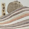 1279 (2) Colorful Striped 100% Linen Fabric for Spring & Summer – 135cm Width, 116g Weight, Perfect for Ethnic-Inspired Designs #1279