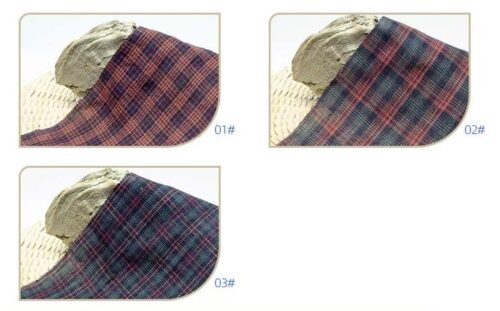 1281 (1) Vibrant Yarn-Dyed 100% Linen Fabric for Spring & Summer – 135cm Width, 115g Weight, Retro & Breathable #1281