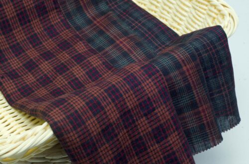 1281 (4) Vibrant Yarn-Dyed 100% Linen Fabric for Spring & Summer – 135cm Width, 115g Weight, Retro & Breathable #1281