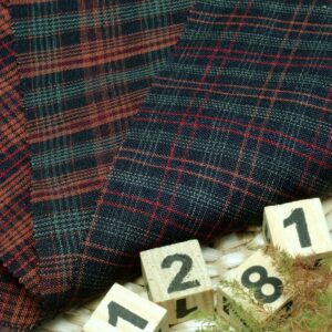 1281主图 Vibrant Yarn-Dyed 100% Linen Fabric for Spring & Summer – 135cm Width, 115g Weight, Retro & Breathable #1281