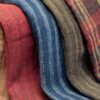 1286 (13) Textured Yarn-Dyed 100% Linen Fabric for Spring & Summer – 130cm Width, 120g Weight, Natural & Elegant #1286
