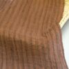 1286 (14) Textured Yarn-Dyed 100% Linen Fabric for Spring & Summer – 130cm Width, 120g Weight, Natural & Elegant #1286