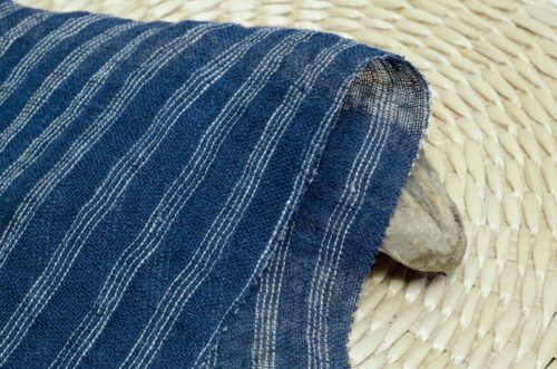 1286 (6) Textured Yarn-Dyed 100% Linen Fabric for Spring & Summer – 130cm Width, 120g Weight, Natural & Elegant #1286