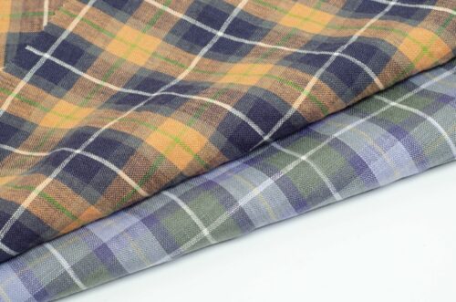 1287 (3) Premium Yarn-Dyed 100% Linen Fabric for Spring & Summer – 137cm Width, 145g Weight, Luxurious & Breathable #1287