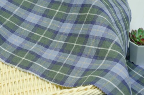 1287 (9) Premium Yarn-Dyed 100% Linen Fabric for Spring & Summer – 137cm Width, 145g Weight, Luxurious & Breathable #1287