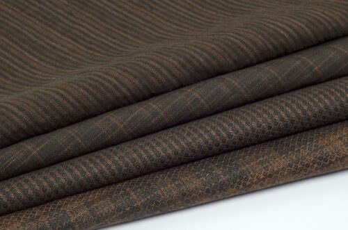 1288 (3) Sophisticated Striped 100% Linen Fabric for Spring, Summer & Autumn – 137cm Width, 150g Weight, Perfect for Layering #1288