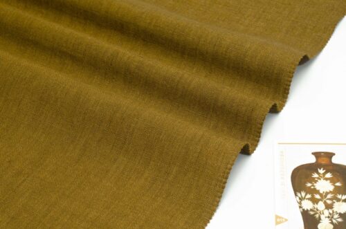 1289 (6) French Linen Yarn-Dyed Fabric for Spring, Summer & Autumn – 135cm Width, 169g Weight, Timeless & Comfortable #1289